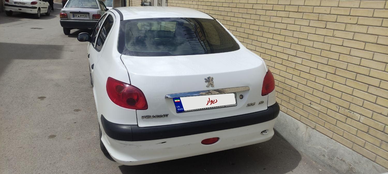 پژو 206 SD V8، مدل ۱۳۹۵ معاوضه با پارسtu5|خودرو سواری و وانت|اصفهان, برازنده|دیوار