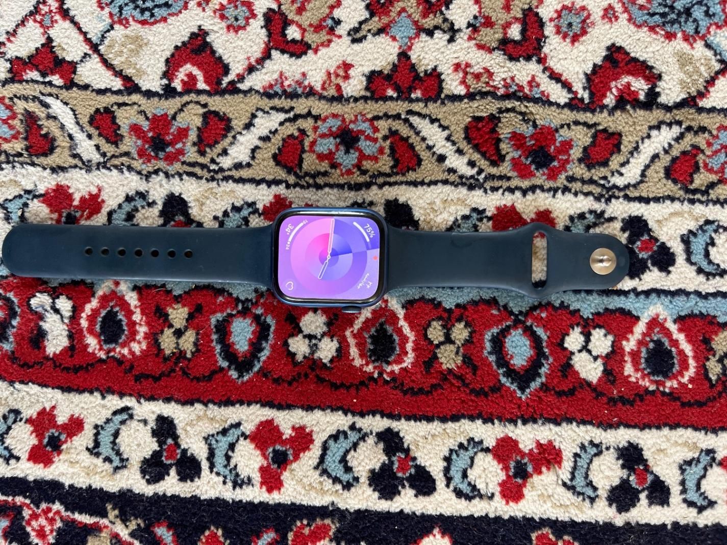 Apple Watch 7 45mm Blue|ساعت|یزد, |دیوار