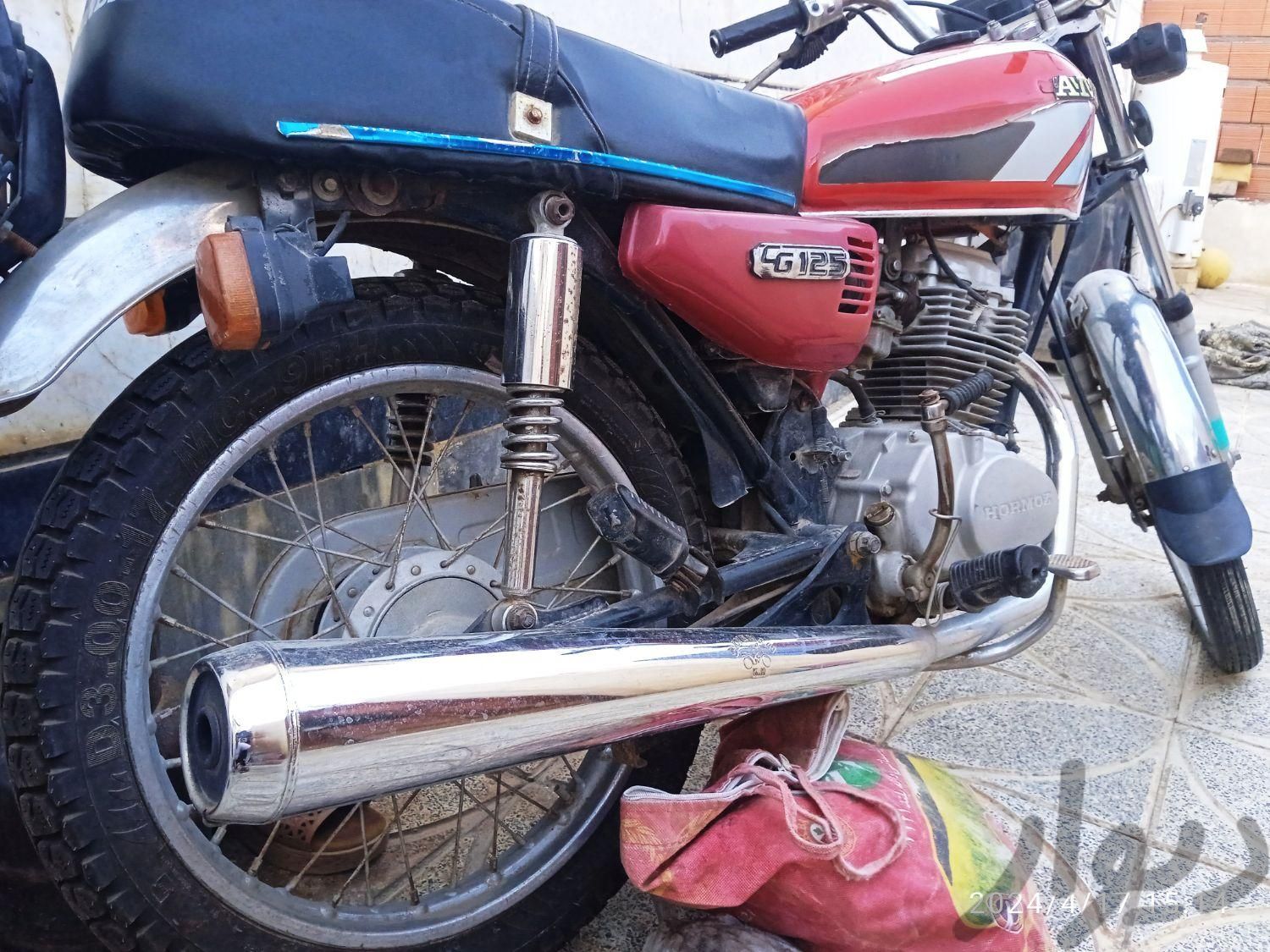 موتور سیکلت سندار پلاک قدیم|موتورسیکلت|آق قلا, |دیوار