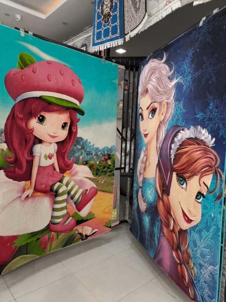 فرش عروسکی دخترانه وپسرانه|فرش|ارومیه, |دیوار