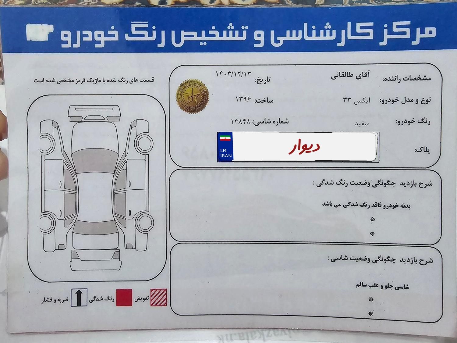 ام‌وی‌ام X33 S اسپرت، مدل ۱۳۹۶|خودرو سواری و وانت|تهران, تولید دارو|دیوار
