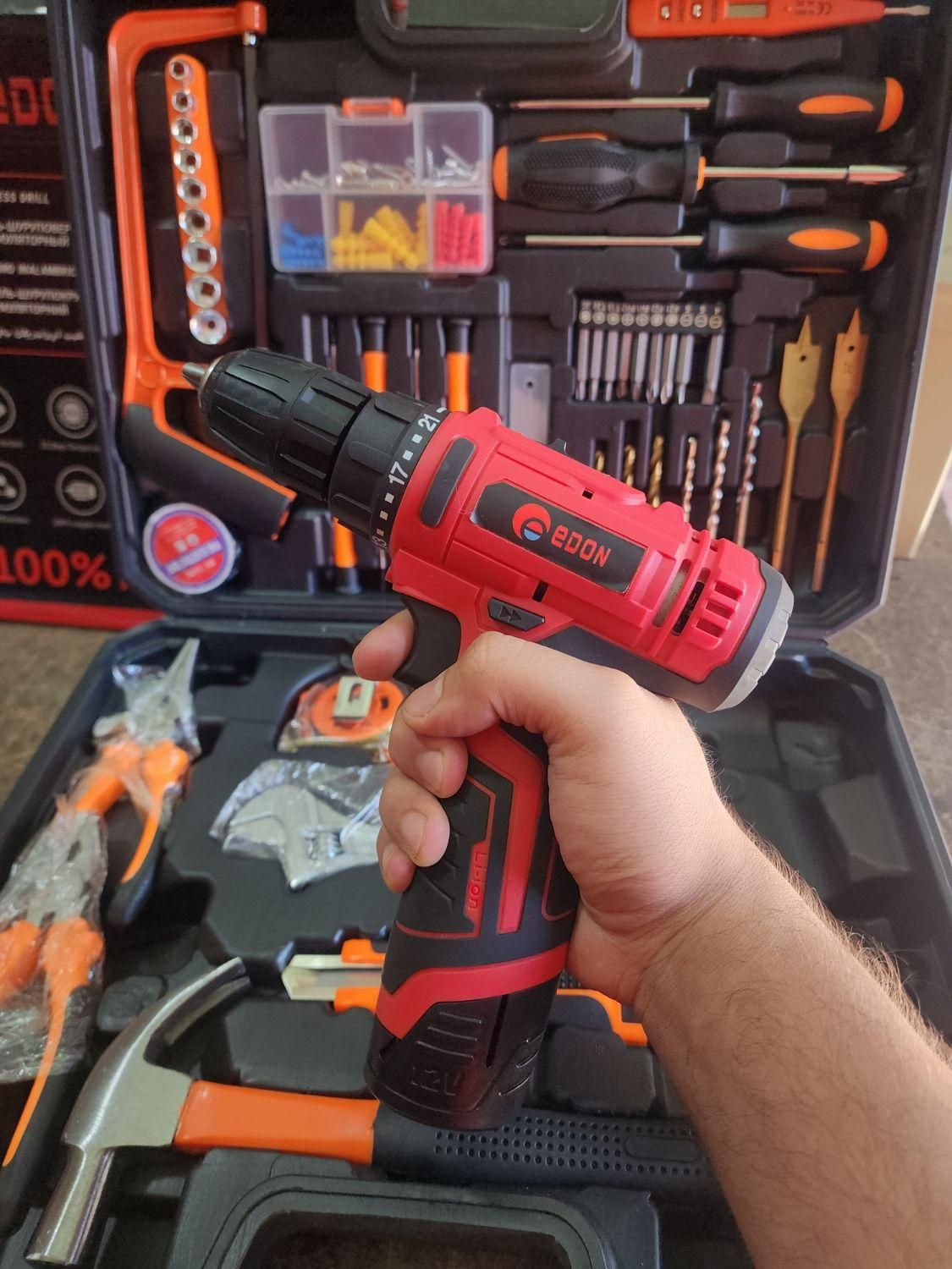 پک ۱۲۶ عددی دریل شارژی ادون|ماشینآلات صنعتی|ایلام, |دیوار