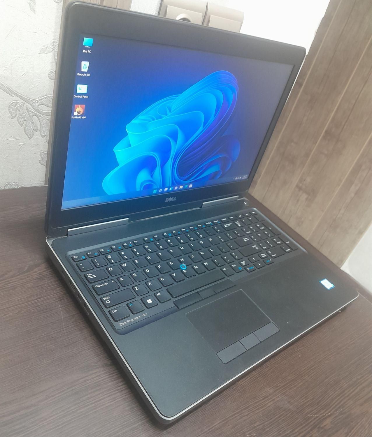 لپتاپ dell باپردازنده ی قدرتمند xeon|رایانه همراه|اصفهان, ملک|دیوار