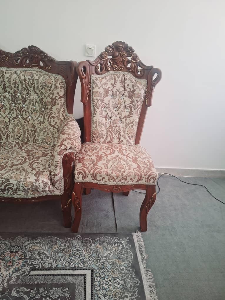 مبل استیل ۹ نفره|مبلمان خانگی و میز عسلی|تهران, دولت‌آباد|دیوار