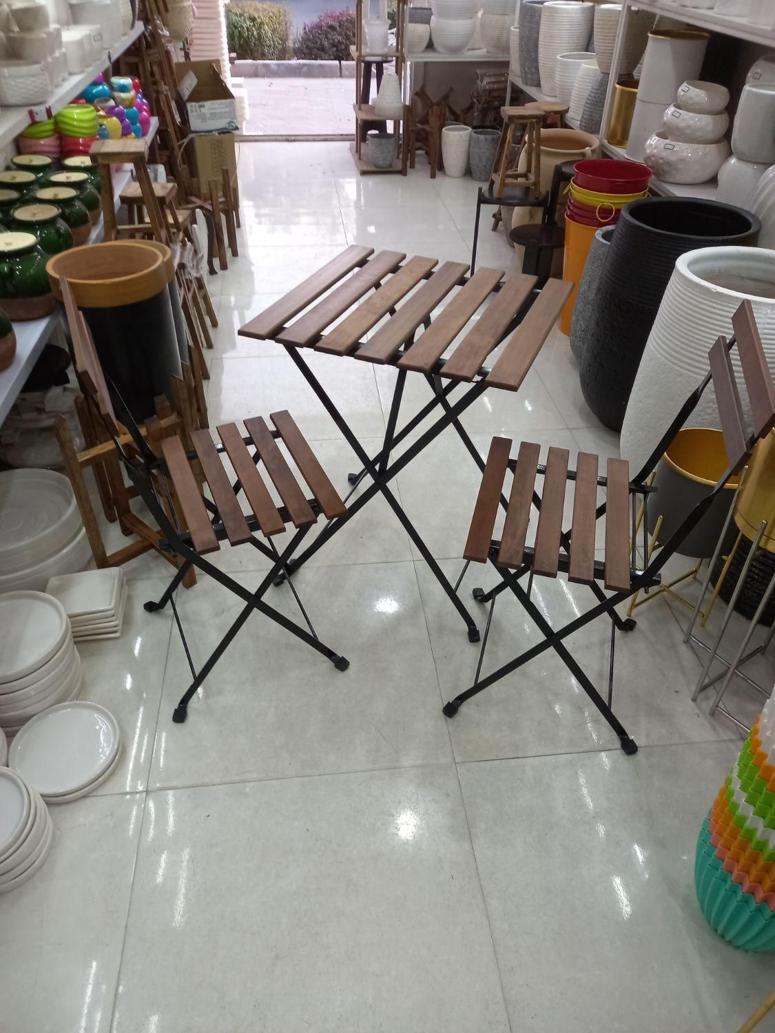 میز و صندلی تاشو تراسی|میز و صندلی غذاخوری|اصفهان, قائمیه|دیوار