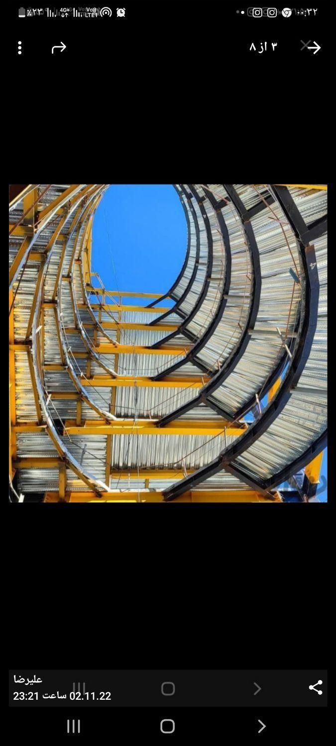 سقف متال عرشه فولادی کامپوزیت( قیمت مناسب باسرعت)|خدمات پیشه و مهارت|مشهد, احمدآباد|دیوار