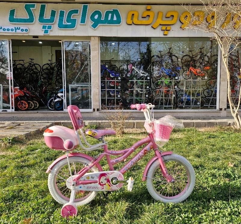 دوچرخه ۱۶ ردفوکس دخترانه باربی|دوچرخه، اسکیت، اسکوتر|مشهد, امیر|دیوار