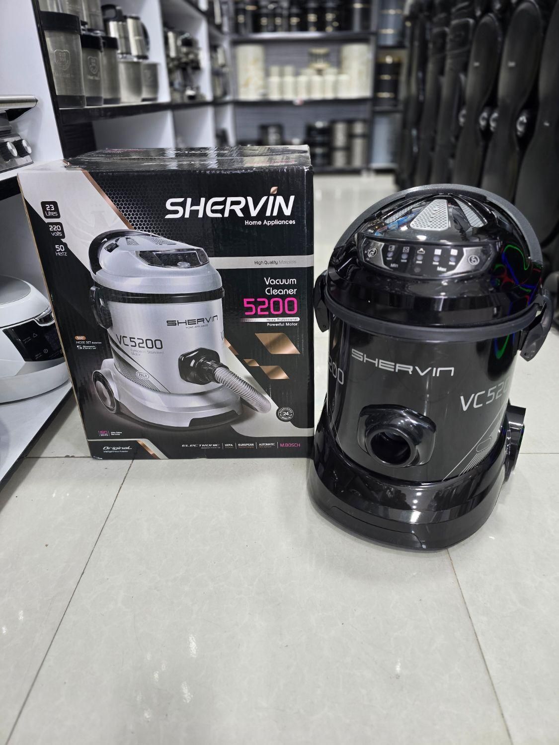 جارو برقی پر قدرت شروین ۵۲۰۰ اب خاک جمع کن|جاروبرقی، جارو شارژی، بخارشو|قم, بلوار امین و ساحلی|دیوار