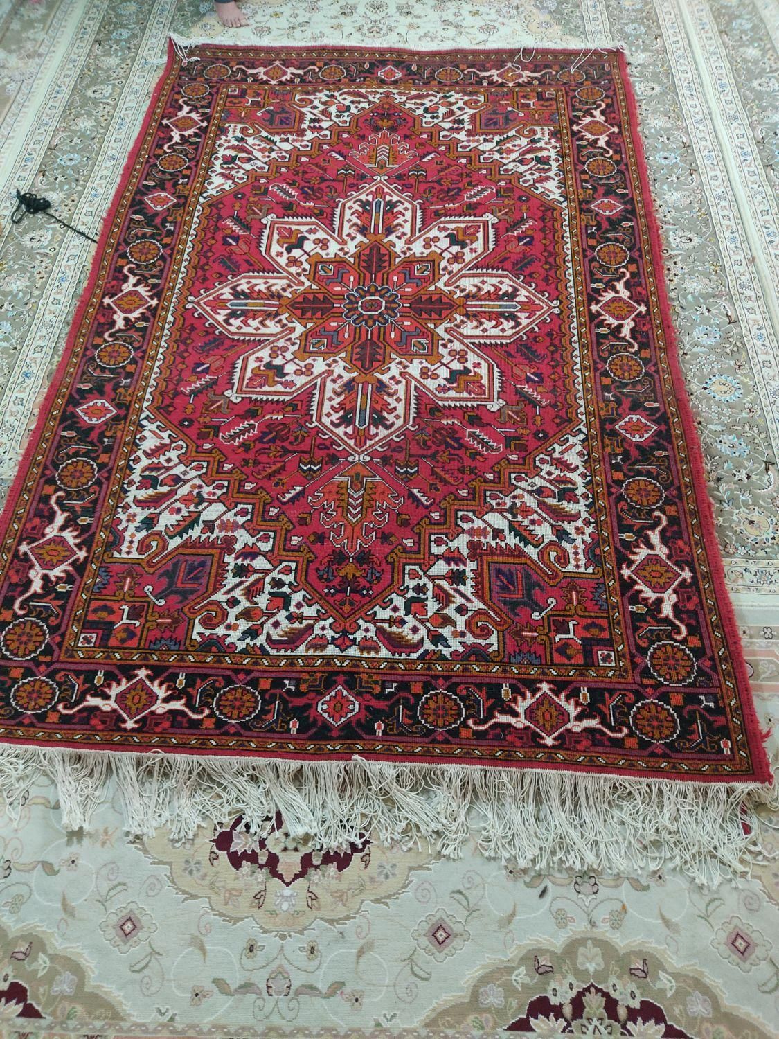 دو تخته گبه شش متری تبریز|گلیم، جاجیم، گبه|زنجان, |دیوار