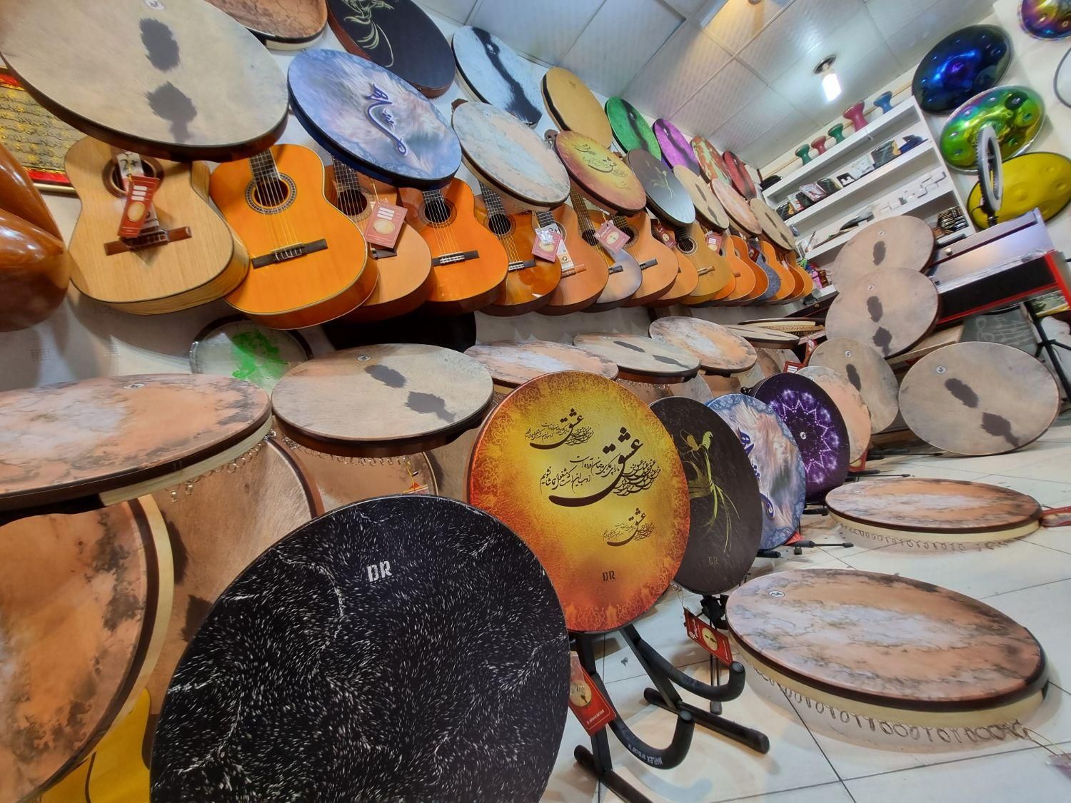 تنبک حلمی شیرانیer دف سما سنتور موسوی k|سازهای سنتی|مشهد, سپاد|دیوار