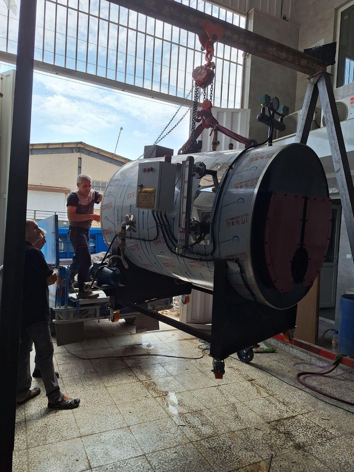 دستگاه نانو ۵۰۰ کیلو و ۷۰۰ کیلو بخار کارواش|ماشین‌آلات صنعتی|خاوران, |دیوار