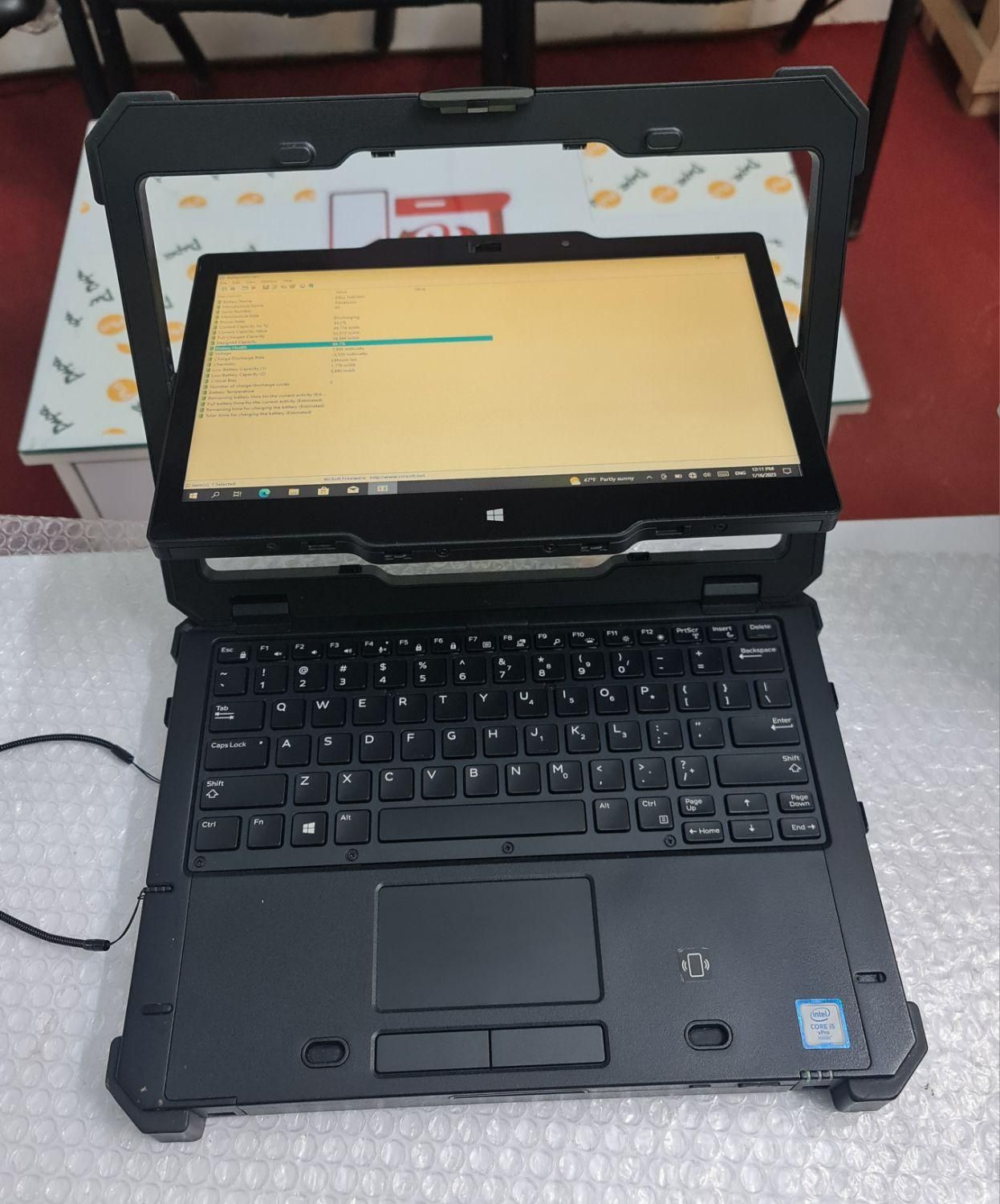 دل نظامی صنعتی دیاگ تبلت شو چرخشی rugged 7214|رایانه همراه|تهران, امام حسین(ع)|دیوار