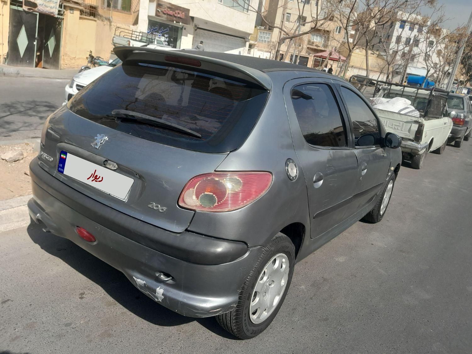 پژو 206 تیپ ۲، مدل ۱۳۸۷|خودرو سواری و وانت|تهران, کاروان|دیوار