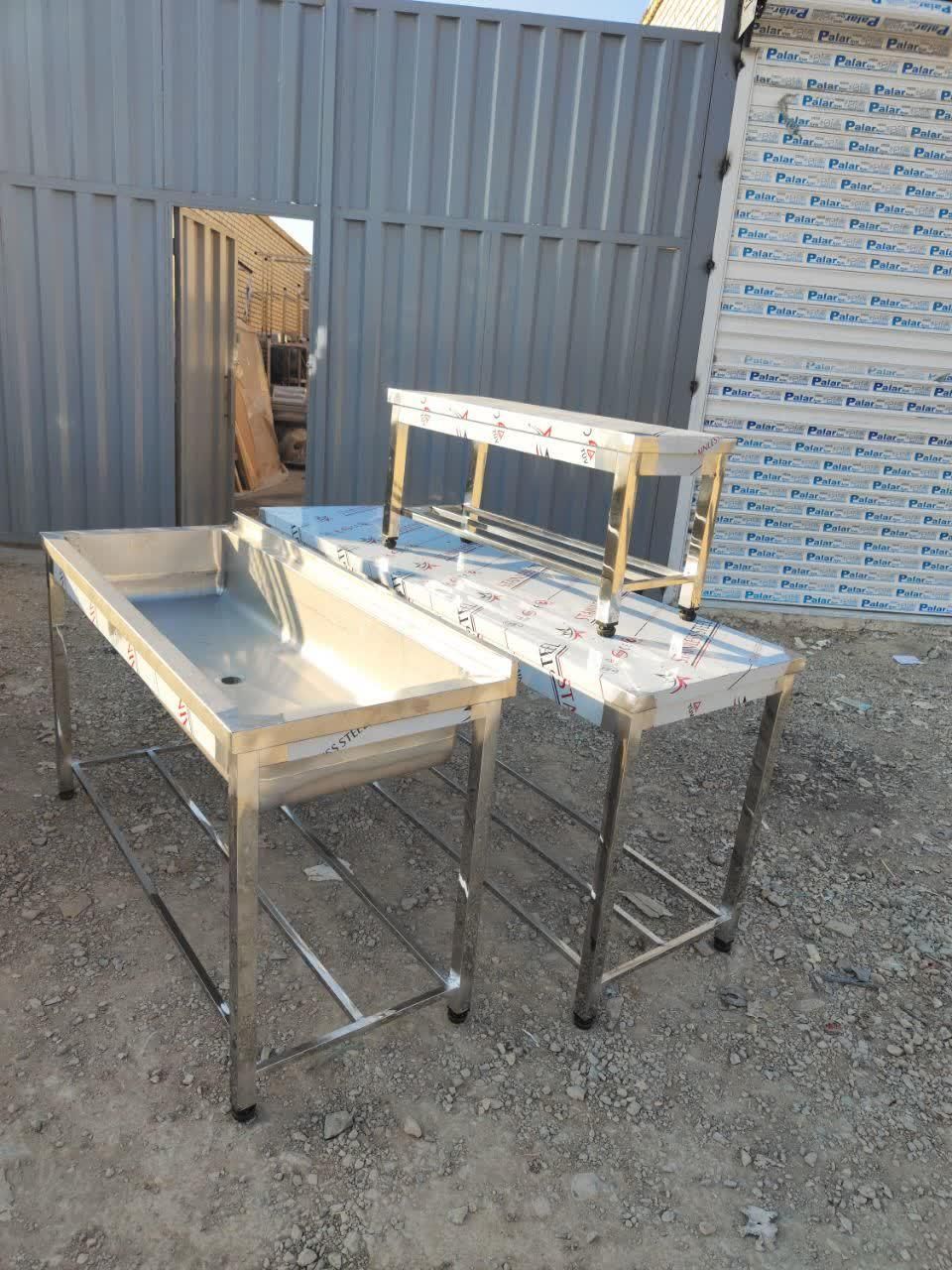 سینک ظرفشویی/میزکار/تاپینگ سرد/وسایل صنعتی|کافی‌شاپ و رستوران|زنجان, |دیوار