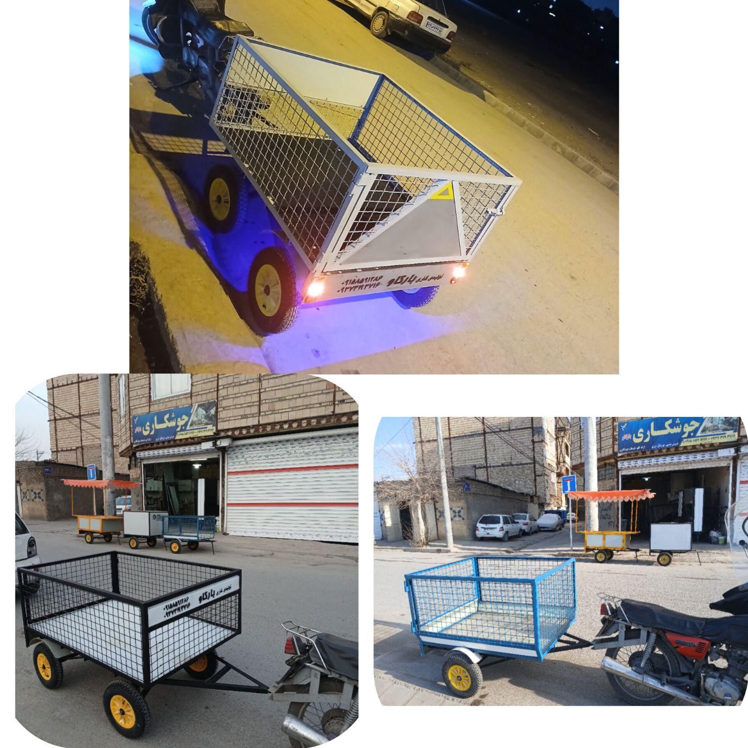 گاری موتور تریلی سبک|قطعات یدکی و لوازم جانبی|نیشابور, |دیوار