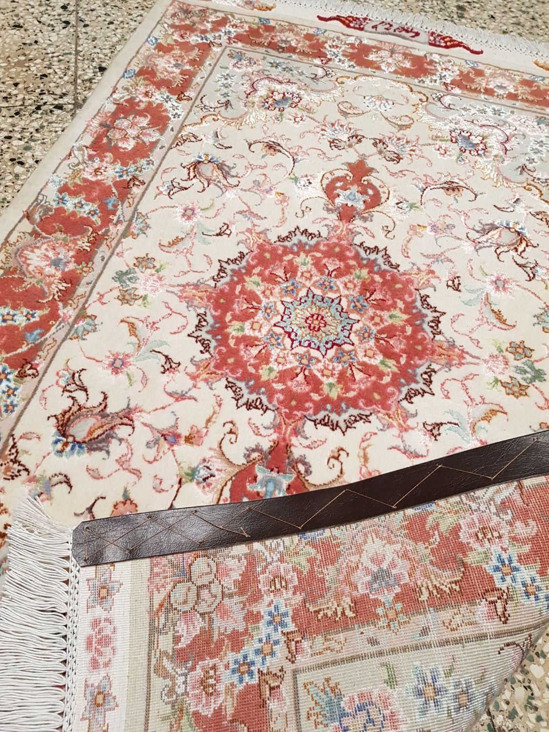 فرش ذرع‌چارک دستباف اصل تبریز طرح علیا ۵۰رج چله‌نخ|فرش|تهران, بازار|دیوار