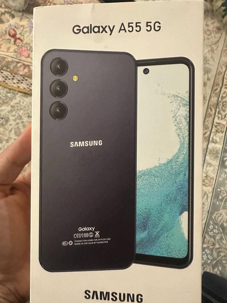سامسونگ Galaxy A55 با حافظهٔ ۲۵۶ گیگابایت|موبایل|اصفهان, وحید|دیوار