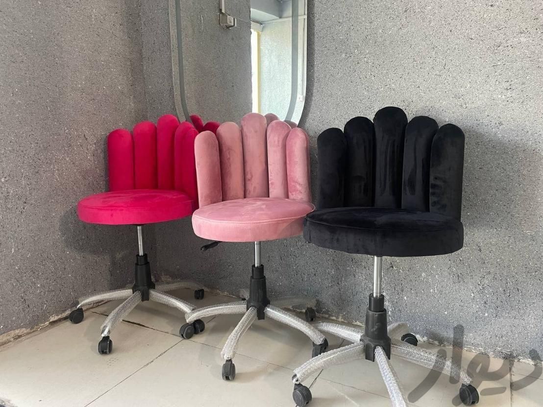 صندلی چرخدار آرایشگاهی مطالعه گردان سالن پارچه ای|صندلی و نیمکت|تهران, شهران جنوبی|دیوار