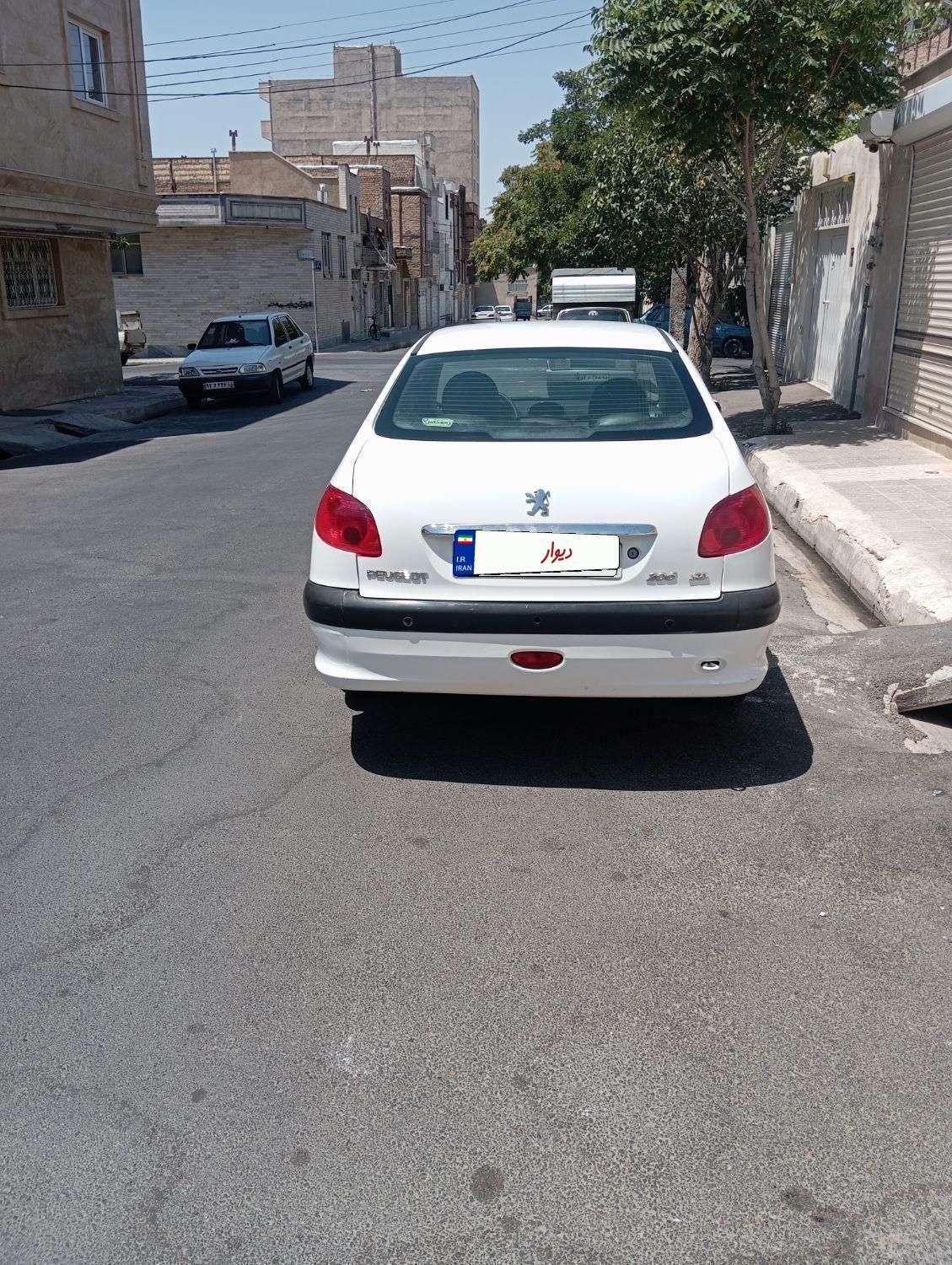 پژو 206 SD V8، مدل ۱۳۹۶کم کار استثنایی|خودرو سواری و وانت|تبریز, |دیوار
