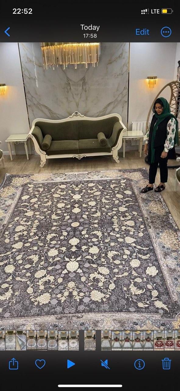 روفرشی کشدار/ فرشینه مخمل|روفرشی|کاشان, کشاورز|دیوار