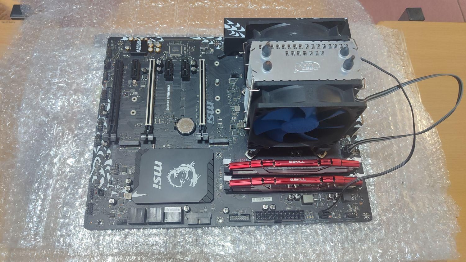 باندل قدرتمند z370به همراه cpu،i59400f|قطعات و لوازم جانبی رایانه|ایلام, |دیوار