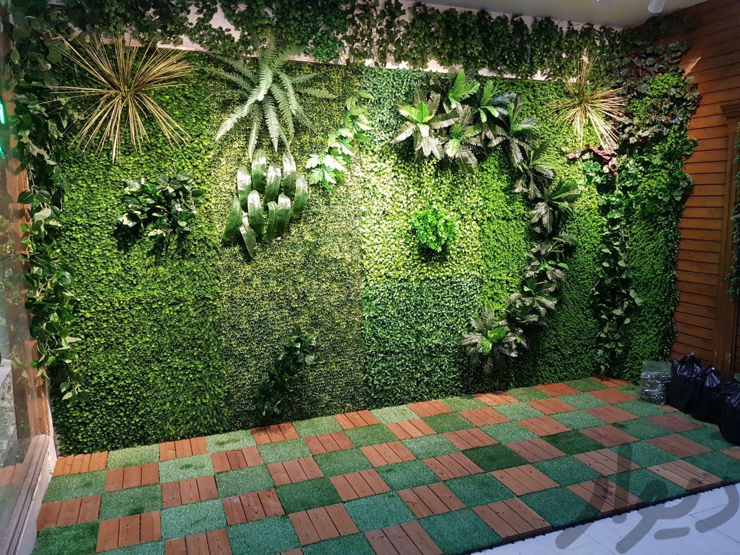 دیوار سبز (گرین وال)|گل مصنوعی|مشهد, امیریه|دیوار