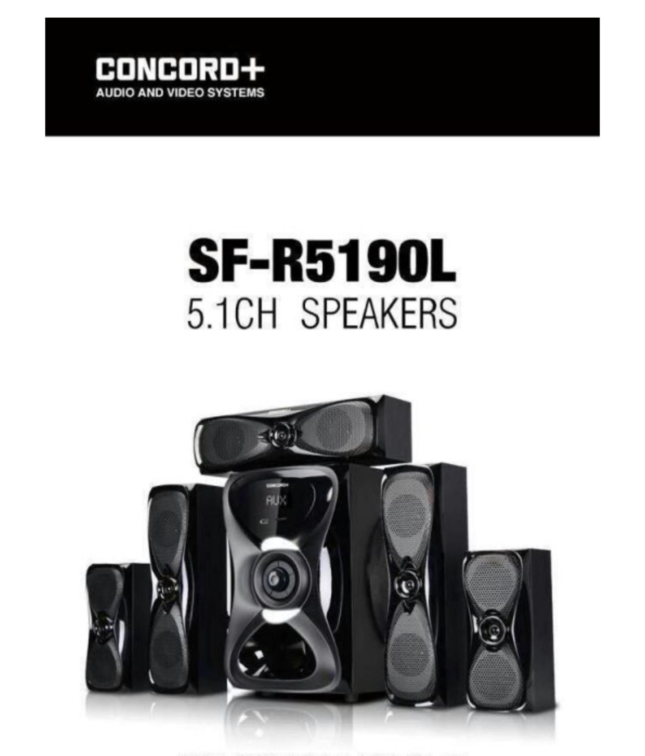سیستم صوتی خانگی کنکورد مدل SF-R5190L|سیستم صوتی خانگی|تهران, حکیمیه|دیوار