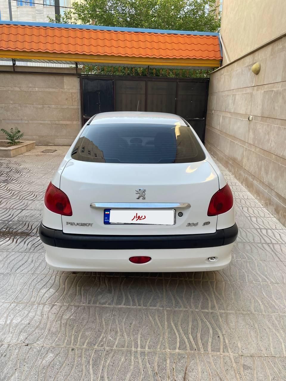 پژو 206 SD V8، مدل ۱۳۹۴|خودرو سواری و وانت|اراک, |دیوار