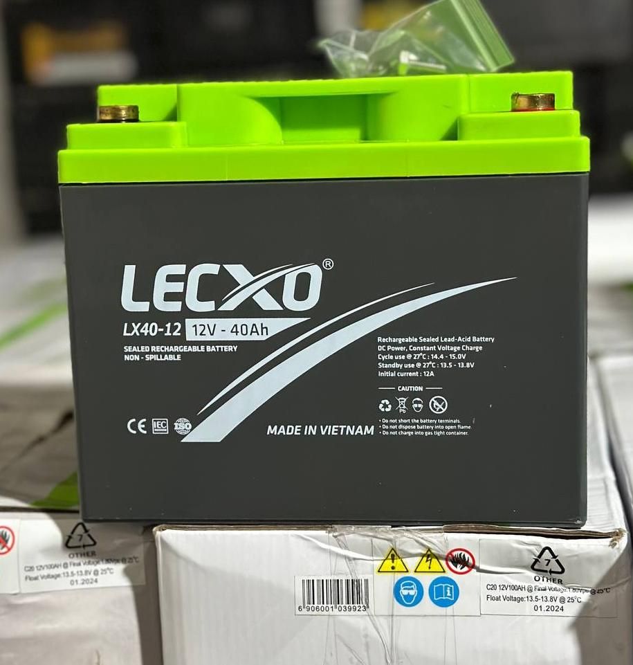 باتری یو پی اس 40 آمپر ساعت LECXO ویتنام UPS|قطعات و لوازم جانبی رایانه|تهران, جوادیه تهرانپارس|دیوار