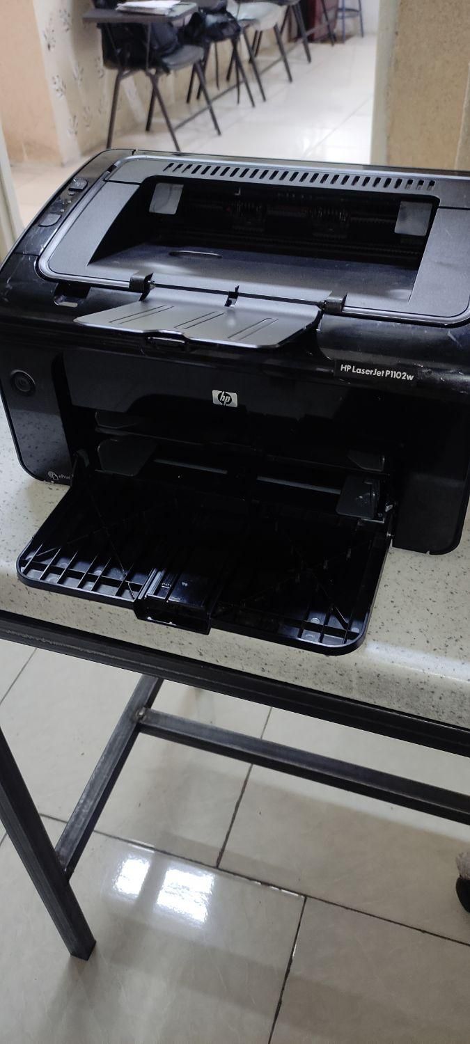 پرینتر تک کاره وای فای دار HP1102w لازرورق|پرینتر، اسکنر، کپی، فکس|تهران, قلهک|دیوار