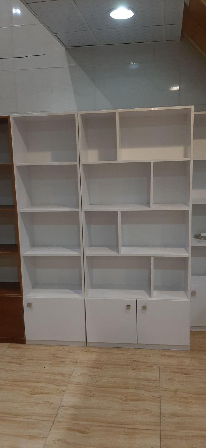 کتابخانه و قفسه چوبی|کتابخانه، شلف، قفسههای دیواری|کرج, حصارک پایین|دیوار