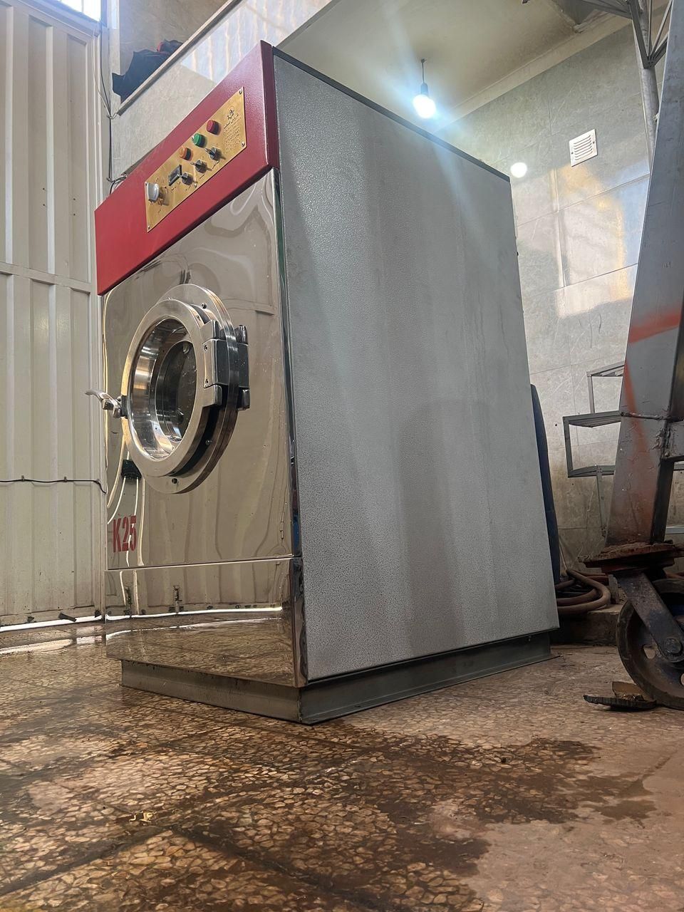 پرس لباسشویی دیگ بخار خشکن 25 کیلو|ماشین‌آلات صنعتی|خاوران, |دیوار