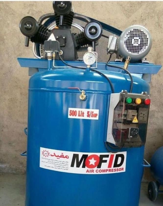 کمپرسور باد در لیتراژ مختلف (مفید اصلی) چهاردانگه|ماشین‌آلات صنعتی|تهران, شهرک شریفی|دیوار