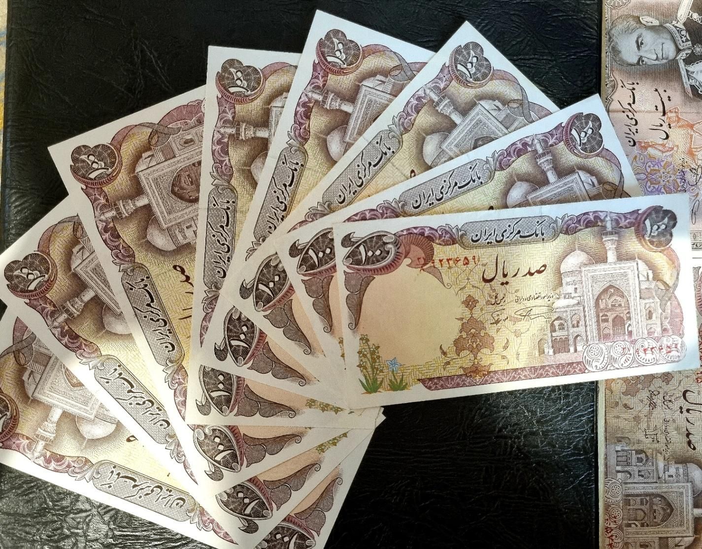 دینار و اسکناس های کلکسیونی شاهی|کلکسیون سکه، تمبر، اسکناس|رشت, منظریه|دیوار