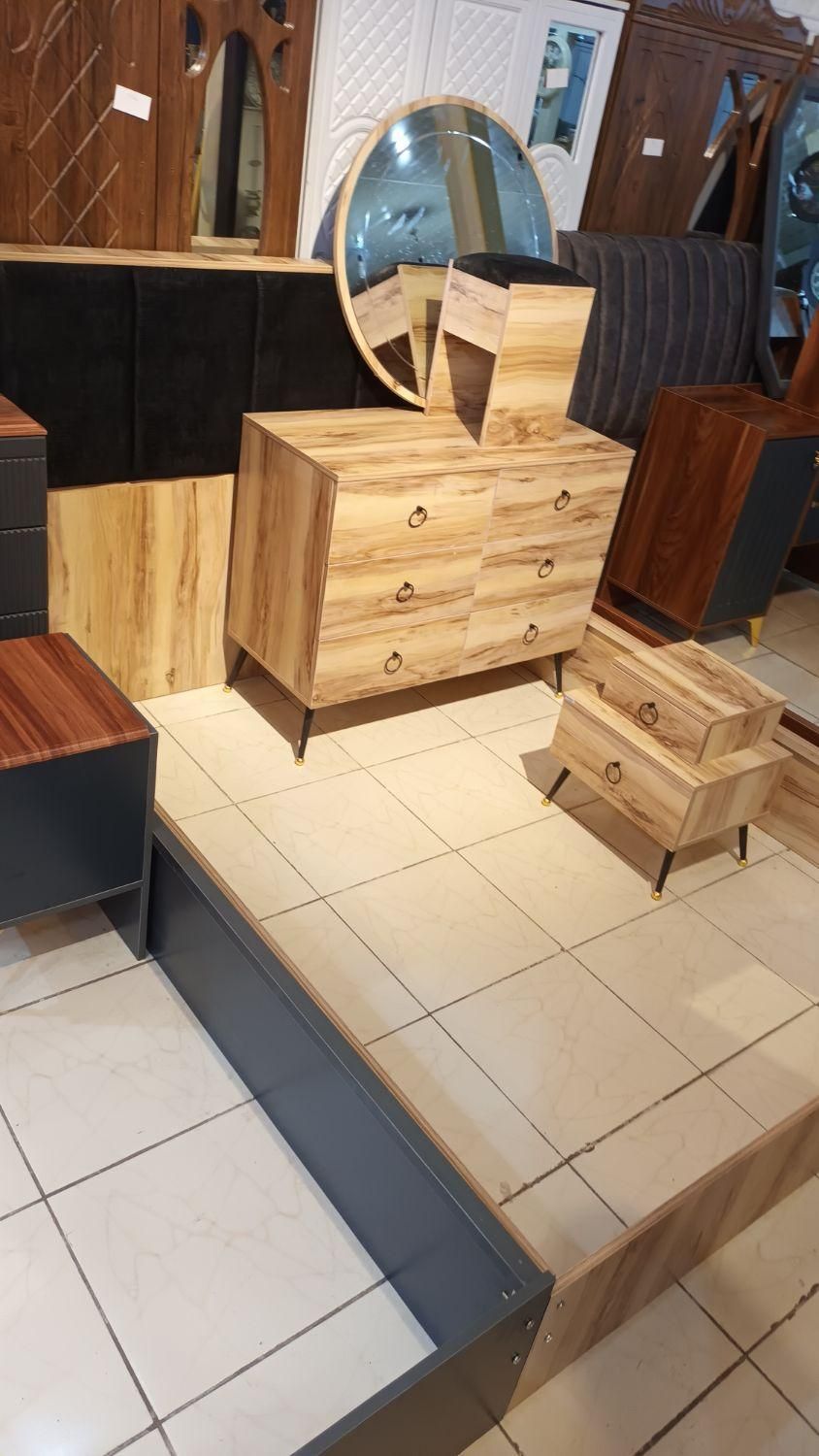 سرویس خواب رز گلد|تخت و سرویس خواب|رشت, رودبارتان|دیوار