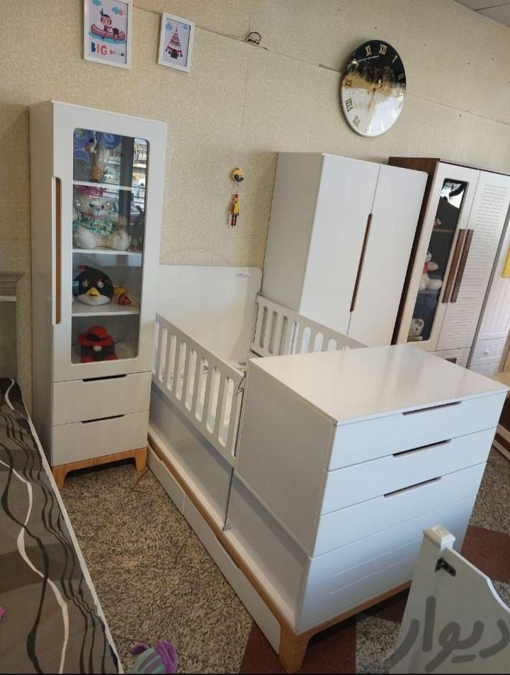 سرویس خواب کودک نوزاد نوجوان ارتمیس|تخت و سرویس خواب|شیراز, وصال|دیوار