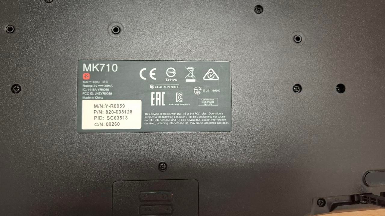 موس وکیبورد بی سیم لاجیتک.مدل MK710|قطعات و لوازم جانبی رایانه|تهران, تهران‌نو|دیوار