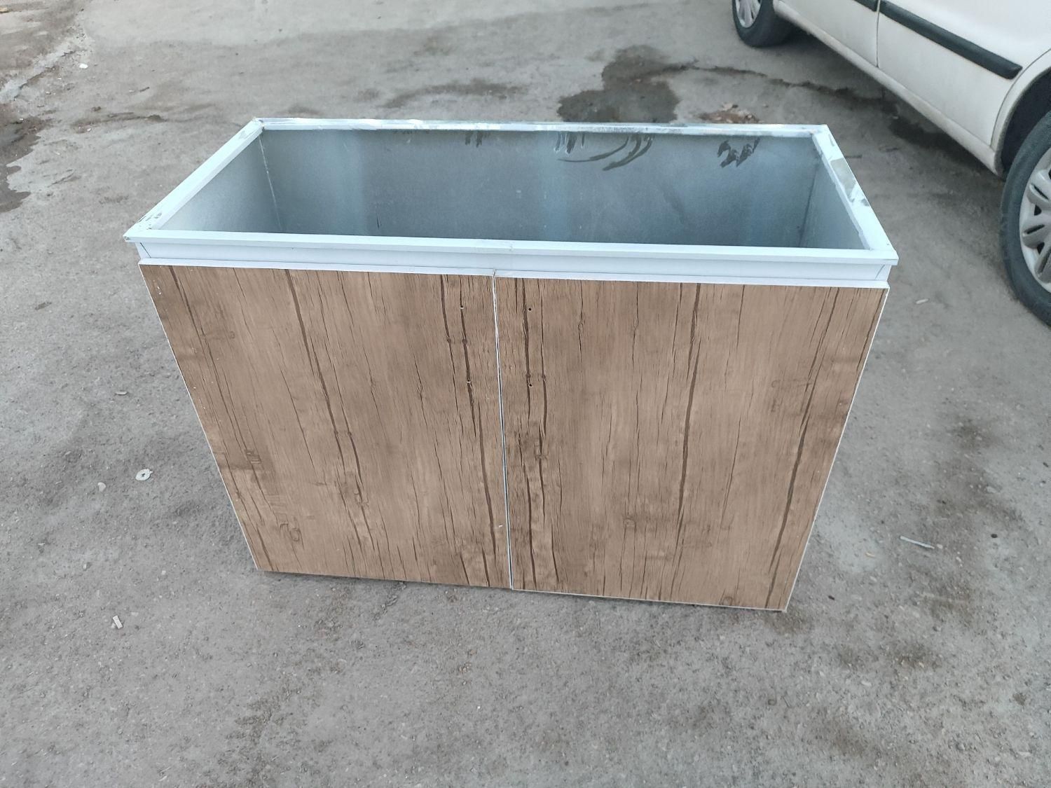 کابینت زیرسینک یک متری بدنه فلزی|مصالح و تجهیزات ساختمان|اهواز, زرگان|دیوار