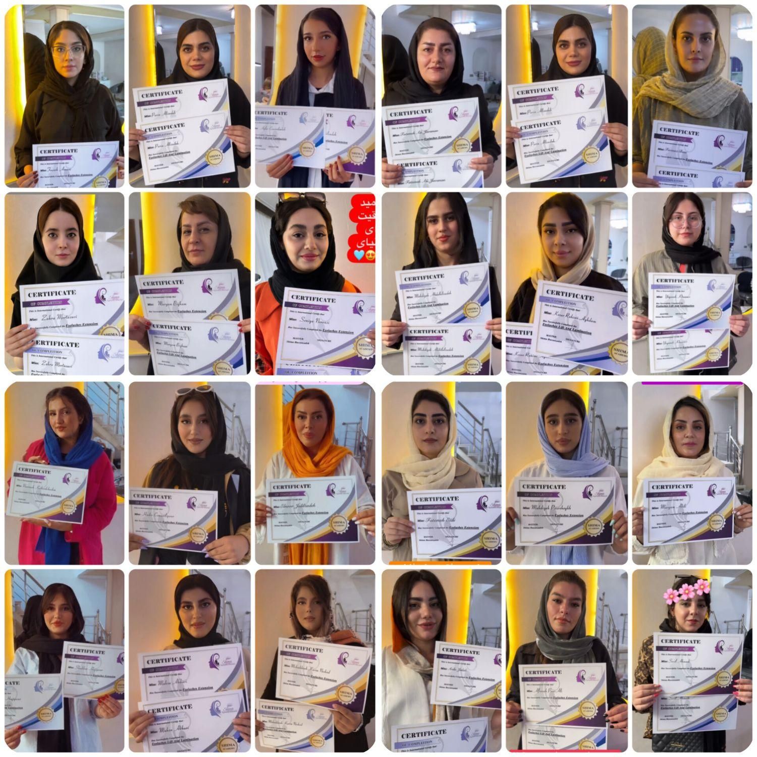 خدمات و آموزش کاشت مژه، لیفت و لمینت مژه و ابرو|خدمات آرایشگری و زیبایی|تبریز, |دیوار