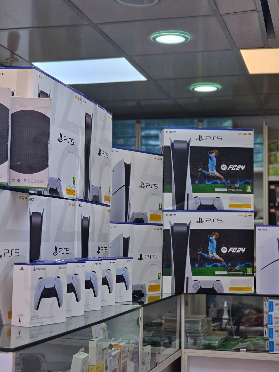کنسول بازی اسلیم ps5|کنسول، بازی ویدئویی و آنلاین|زنجان, |دیوار