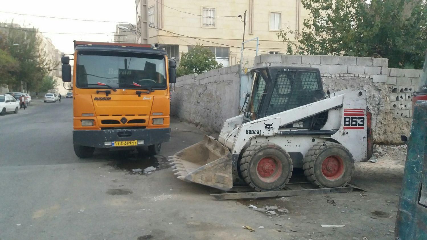 اجاره بابکت ومینی بیل در وراورد وشهرقدس|خدمات حمل و نقل|قدس, |دیوار