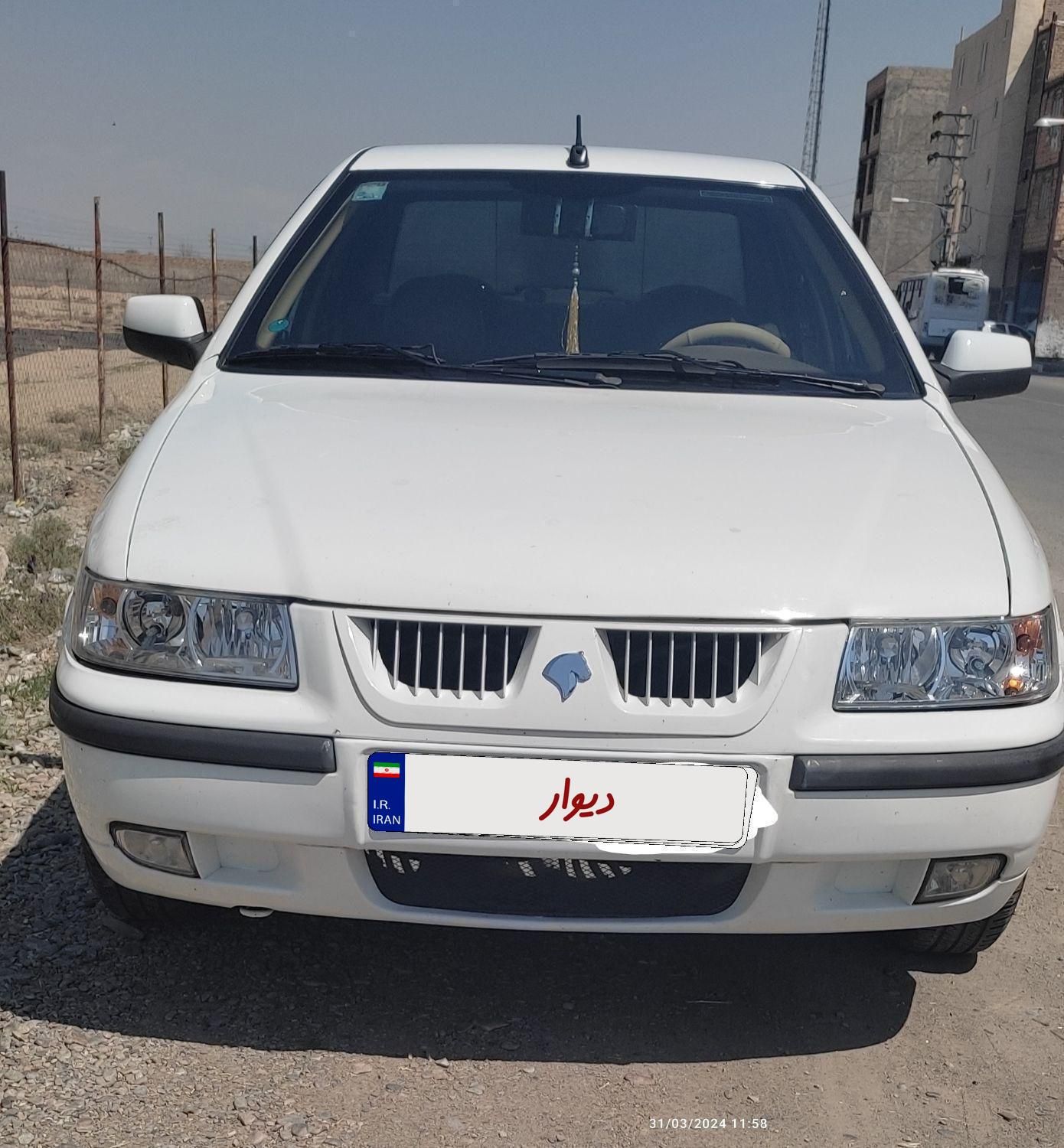سمند LX EF7، مدل ۱۳۹۲ دوگانه سوز شرکتی|خودرو سواری و وانت|ورامین, |دیوار