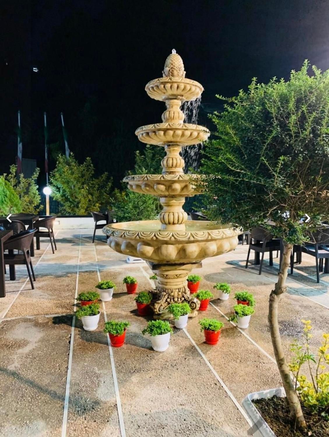 آبنما سیمانی طبقاتی رومی برگی شیک و زیبا|عمده‌فروشی|مشکین‌دشت, |دیوار