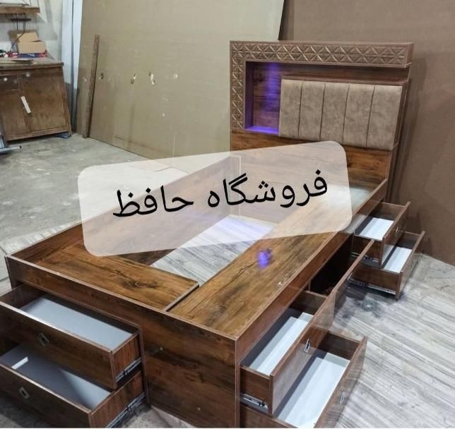 تخت خواب  مدل شطرنجی  ۹۰×۲|تخت و سرویس خواب|اهواز, نادری|دیوار
