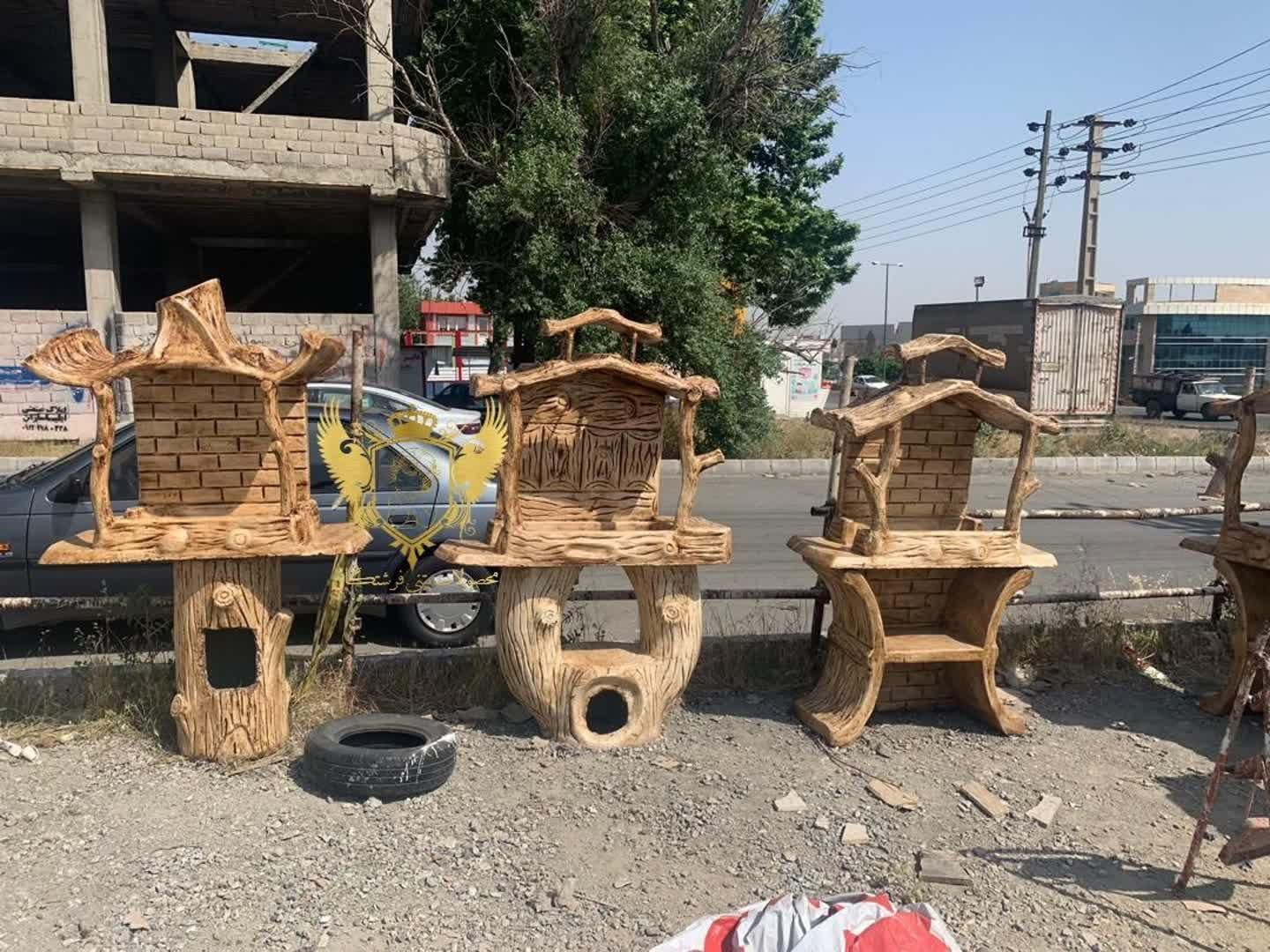 باربیکیو منقل کباب پز بتنی آبنما گلدان حوض مجسمه|مصالح و تجهیزات ساختمان|تهران, شهرک دانشگاه|دیوار