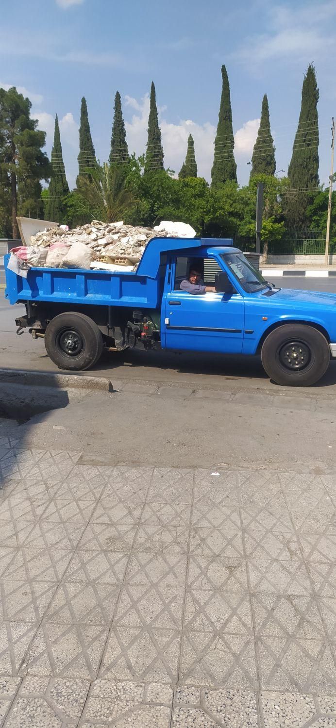 حمل نخاله ناخاله ماسه خاک نیسان کمپرسی کل شهر|خدمات حمل و نقل|شیراز, وحدت|دیوار