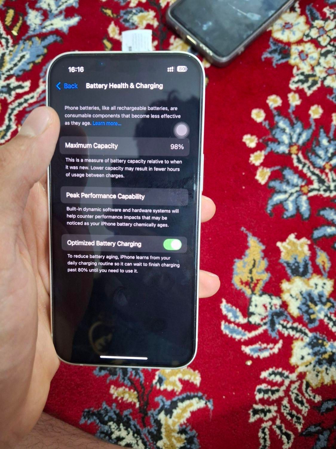 اپل iPhone 13 با حافظهٔ ۱۲۸ گیگابایت|موبایل|کرمان, |دیوار
