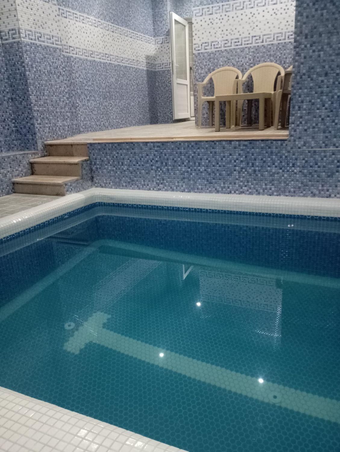 اجاره ویلا دو واحدی استخر دار طبقه اول|اجارهٔ کوتاه‌مدت آپارتمان و سوئیت|چالوس, |دیوار