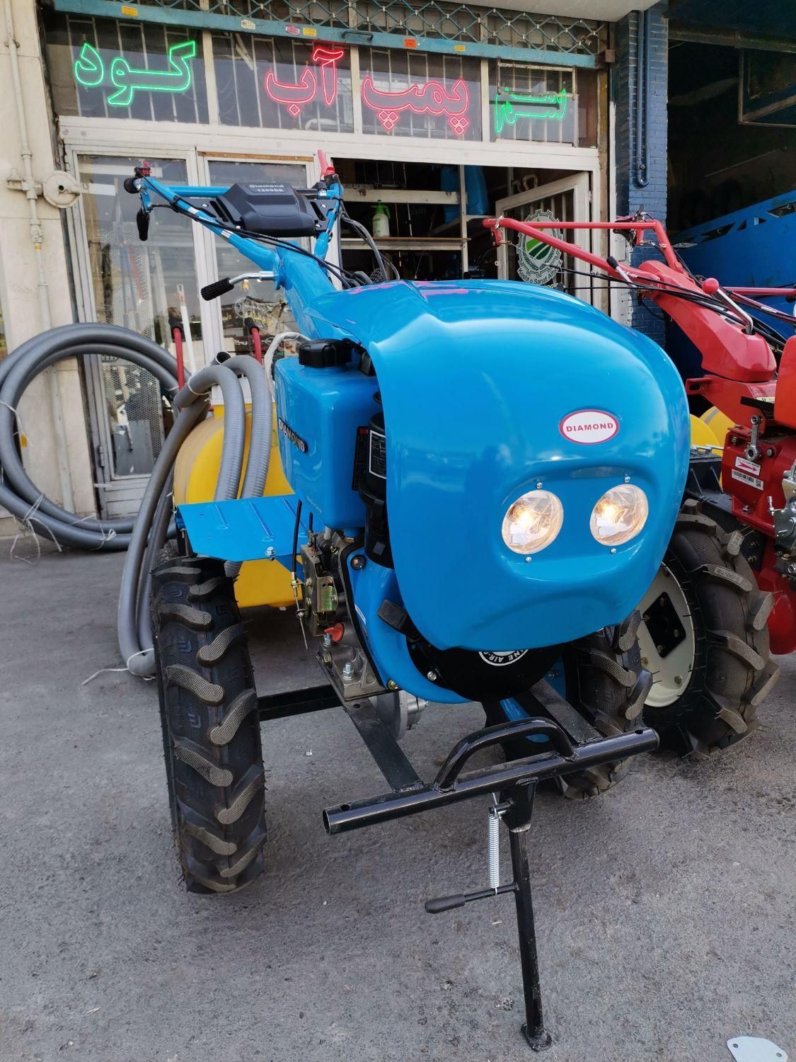 تیلر 12 اسب دیاموند دیزلی استارتی|عمده‌فروشی|کرج, میدان میوه و تره بار مرکزی|دیوار