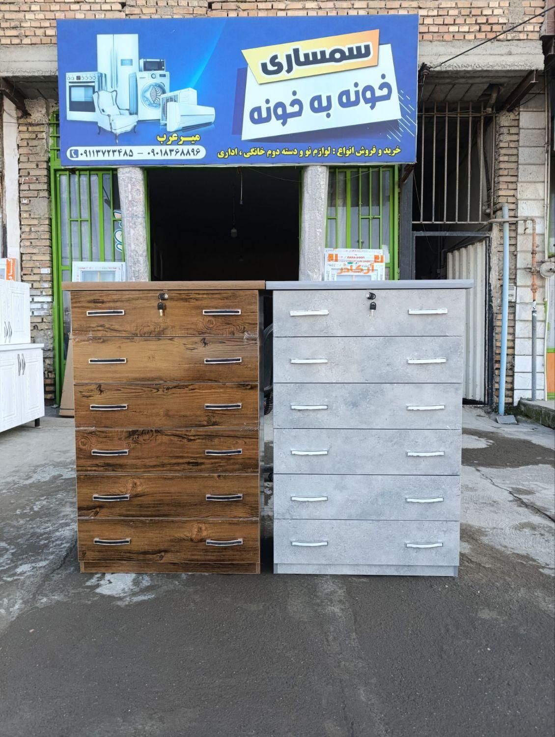 دراور 5 کشو و 6 کشو ریلی|جاکفشی، کمد، دراور|گنبد کاووس, |دیوار